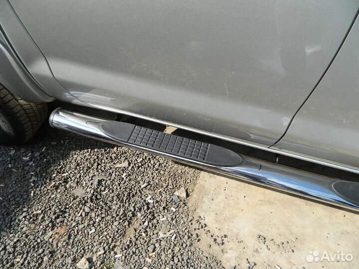 Пороги овал toyota hilux, 2006-2015