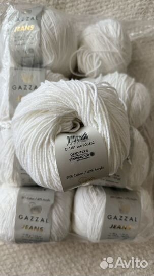 Пряжа Gazzal Jeans