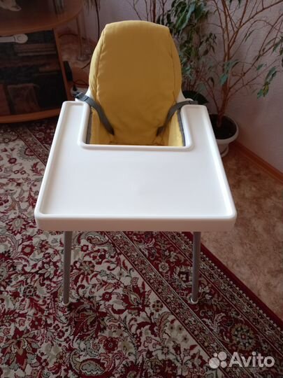 Стульчик для кормления со столиком IKEA antilop