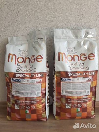 Monge/Монж Супер-Премиальный корм для собак, кошек