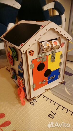 Бизиборд I wood play