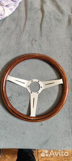 Руль деревянный нарди торино