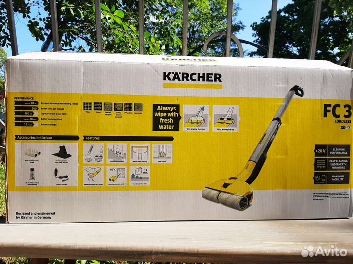 Электро Швабра karcher