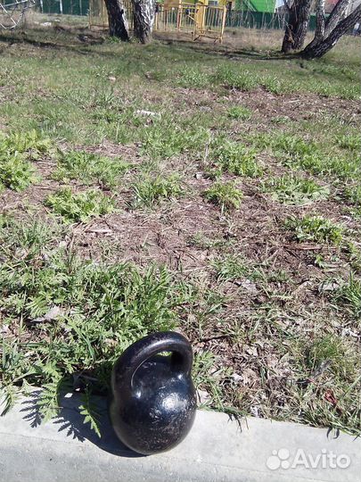 Гиря 16 кг СССР