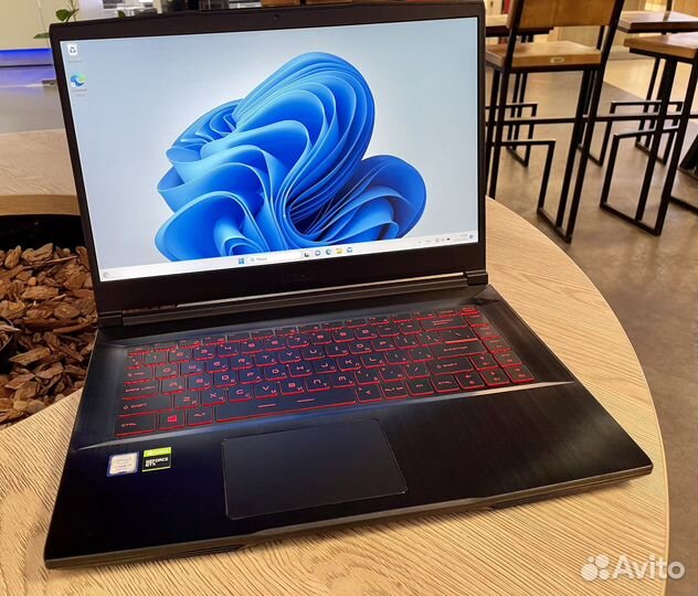 Ноутбук Msi GF63 Thin/i5-9300h/Gtx1650