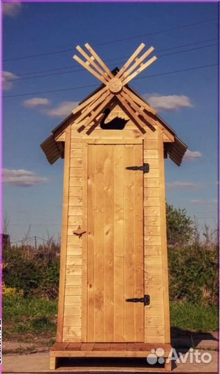 Дачный туалет домик YFY