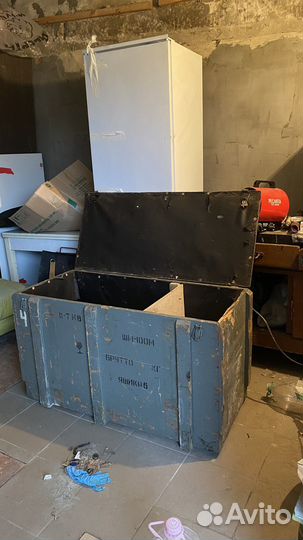 Ящик деревянный военный