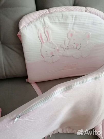 Бортики в детскую кроватку