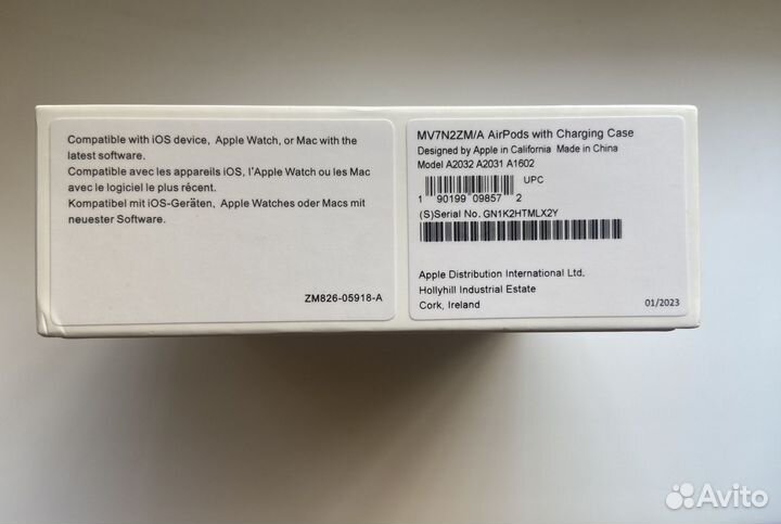 Беспроводные наушники apple airpods 2 оригинал