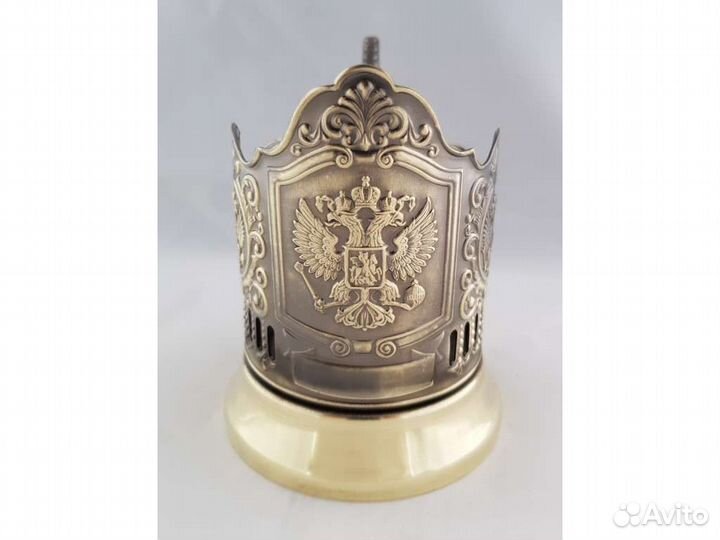 Подстаканник латунный 