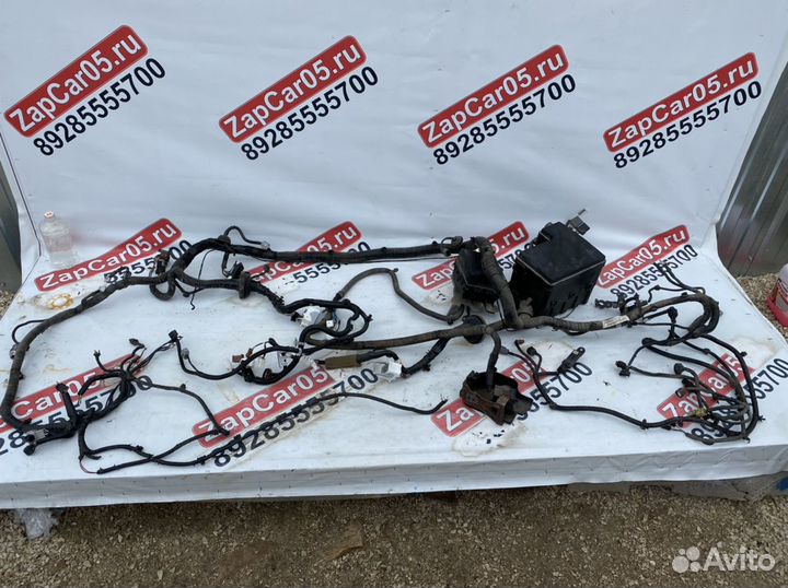 Nissan Patrol y62 проводка моторного отсека