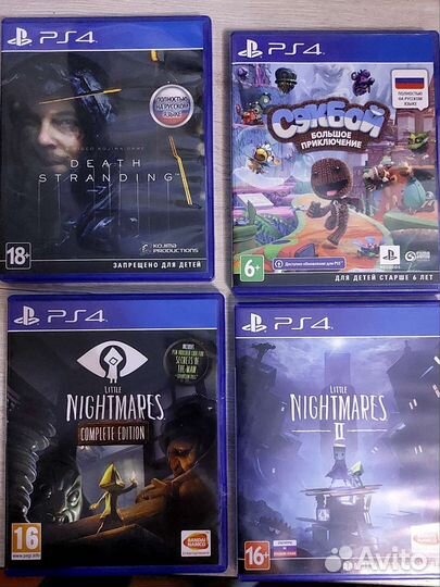 Игры для приставок ps4
