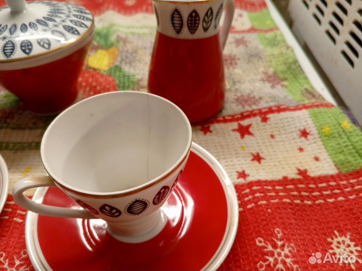 Сервиз кофейный, производство ГДР