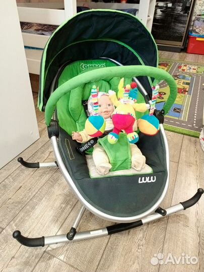 Шезлонг качалка детский