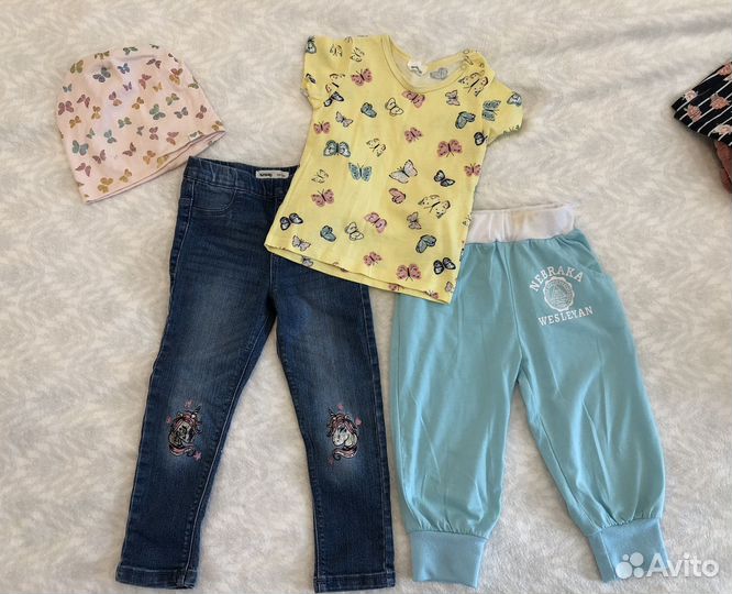 Детские вещи пакетом для девочек 86-104