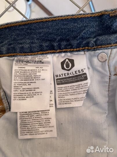 Джинсовая юбка levis 28