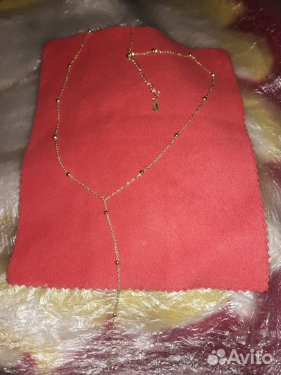 Колье,серебро925проба,позолота
