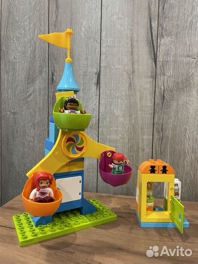 Lego Duplo 10840 Большой парк аттракционов