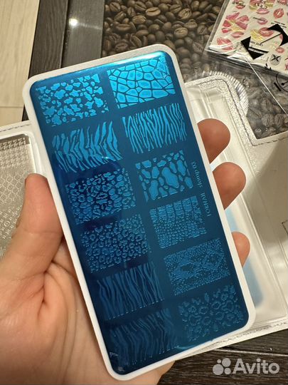 Набор для дизайна ногтей (стемпинг, наклейки)