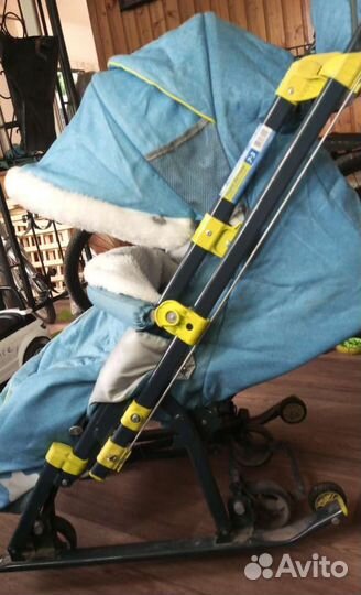 Детские санки коляска