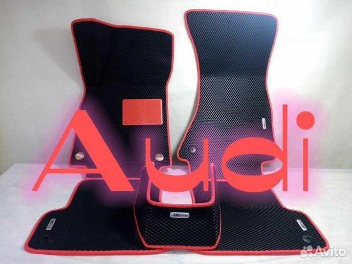 Эва Ева коврики с бортами в салон авто