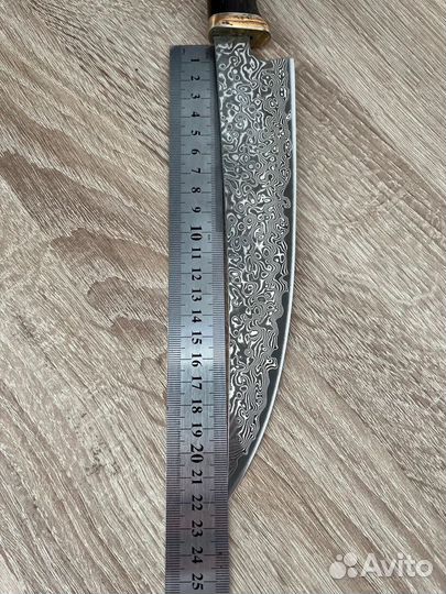 Нож Дамасская сталь. Эксклюзивный