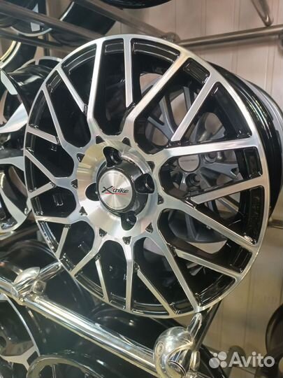 Диски R15 4x100 et37 d60,1 X'trike X-132 BKF