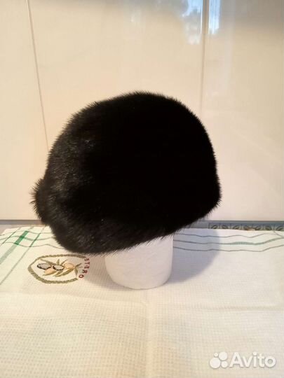 Меховая женская шапка