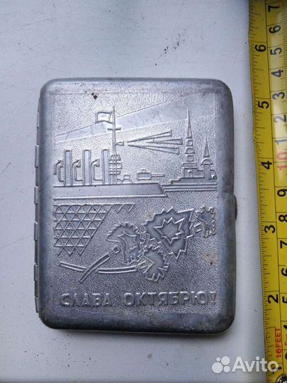 Потсигар советский олимпиада бам слава октябрю