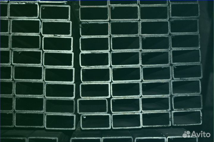 Трубы нерж. э/c прямоугольные 80x40x1.5