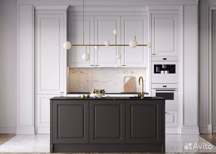 Бюджетная кухня под потолок