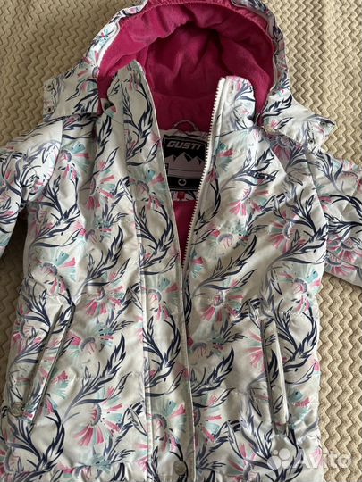 Зимний костюм для девочки Gusti 128