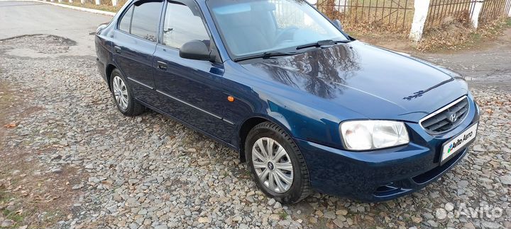 Hyundai Accent 1.5 МТ, 2007, 169 000 км