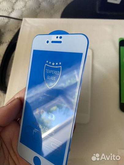 Защитное стекло 10 D iPhone 7/8 ; new SE
