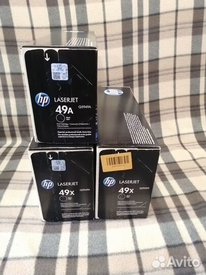 Картридж Q5949A (49А). Q5949X (49Х)