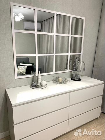 Зеркало окно настенное интерьерное