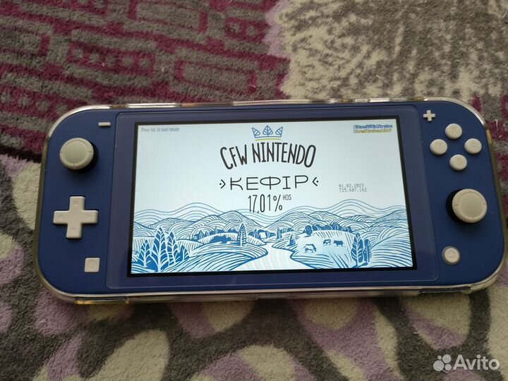Nintendo switch lite+кефир