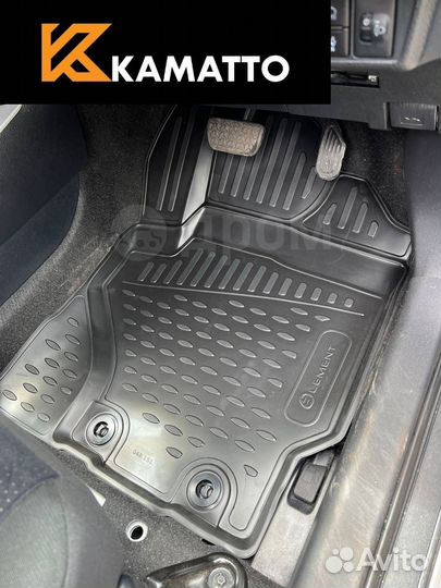 Коврики в салон модельные штатные Toyota Fielder