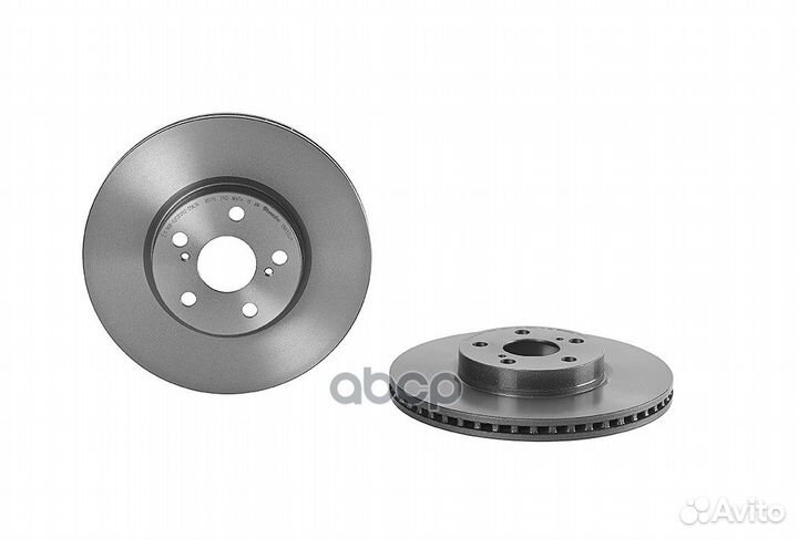 Тормозной диск 09A53521 Brembo