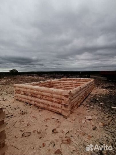 Сруб для бани