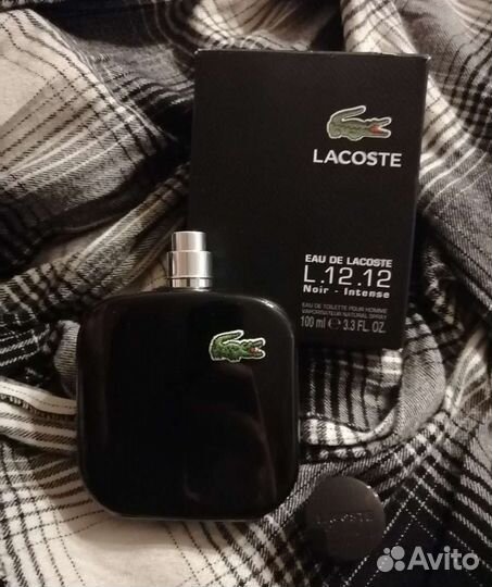 Lacoste EAU DE lacoste L.12.12. noir, 100ml