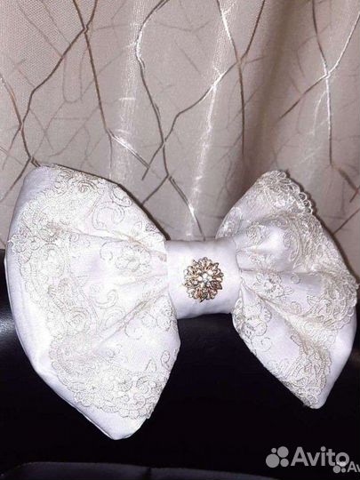 Бант для конверта на выписку