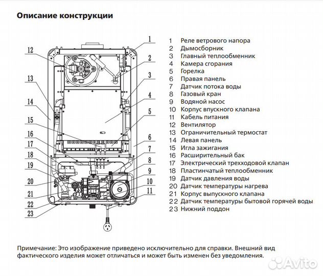 Газовый котёл Philips AWH7306/51(B24C1)