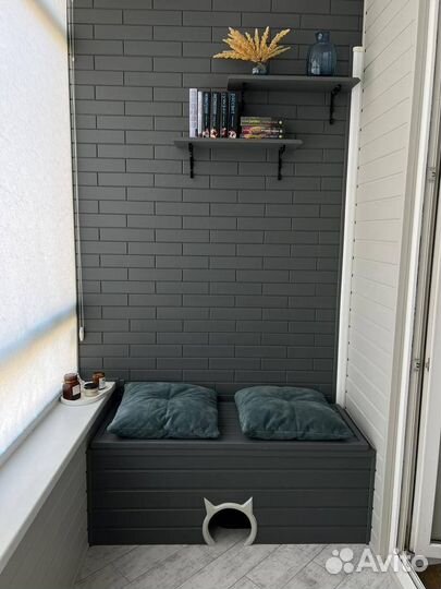 Отделка балконов и лоджий/ Утепление/ Остекление