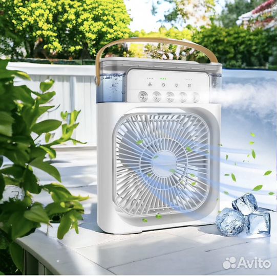 Настольный вентилятор, увлажнитель, кондиционер