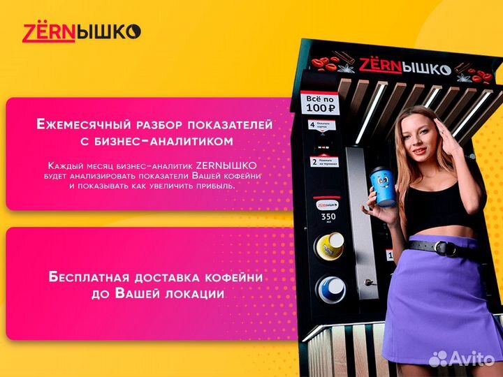 Кофейня самообслуживания. Оптимальный пакет