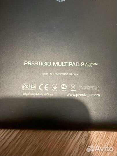 Планшет prestigio multipad 2