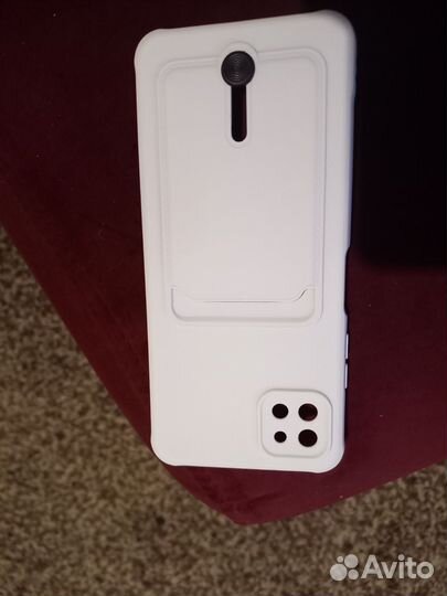 Чехол накладка с картхолдером для Galaxy A22 s 5g