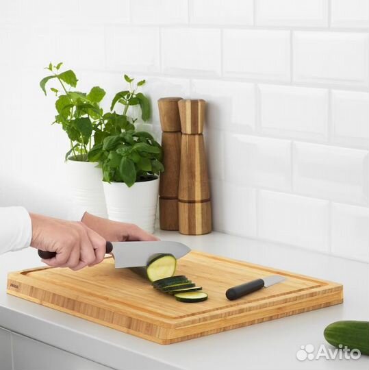 IKEA Fordubbla набор ножей 2 шт черный