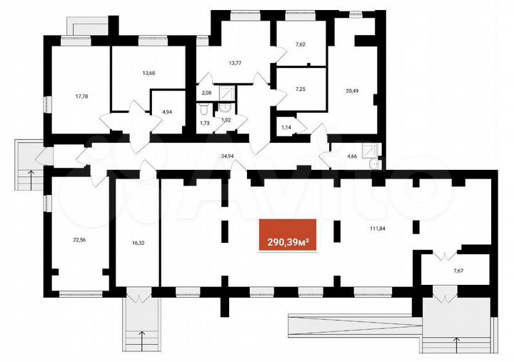 Торговая площадь, 290 м²